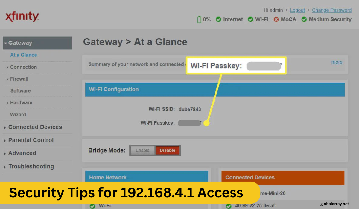 Security Tips for 192.168.4.1 Access